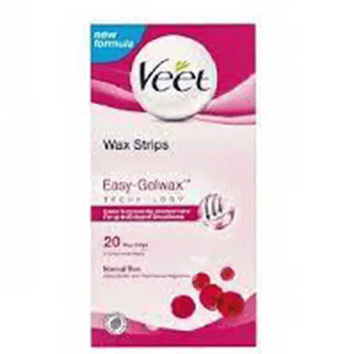 Veet Cold Wax Strips Normal Skin 1 x 6 x 20's