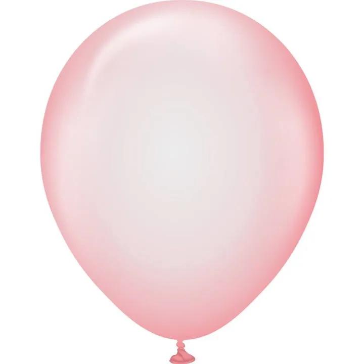 Crystal Red Latex Helium Balloon