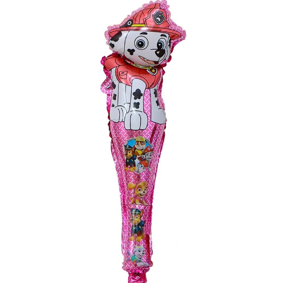 Paw Patrol Balloon Stick Pink