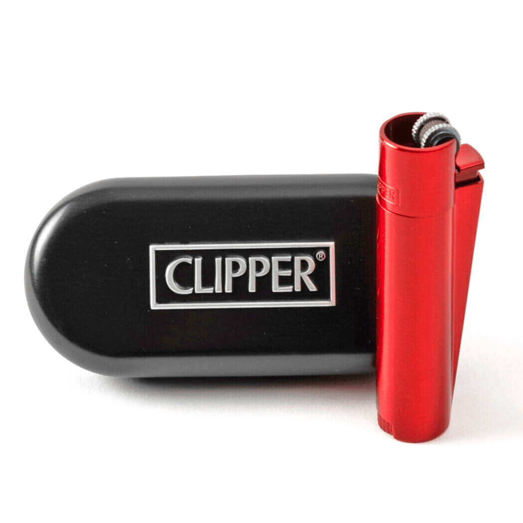 Clipper Metal Lighter Red Devil With Box