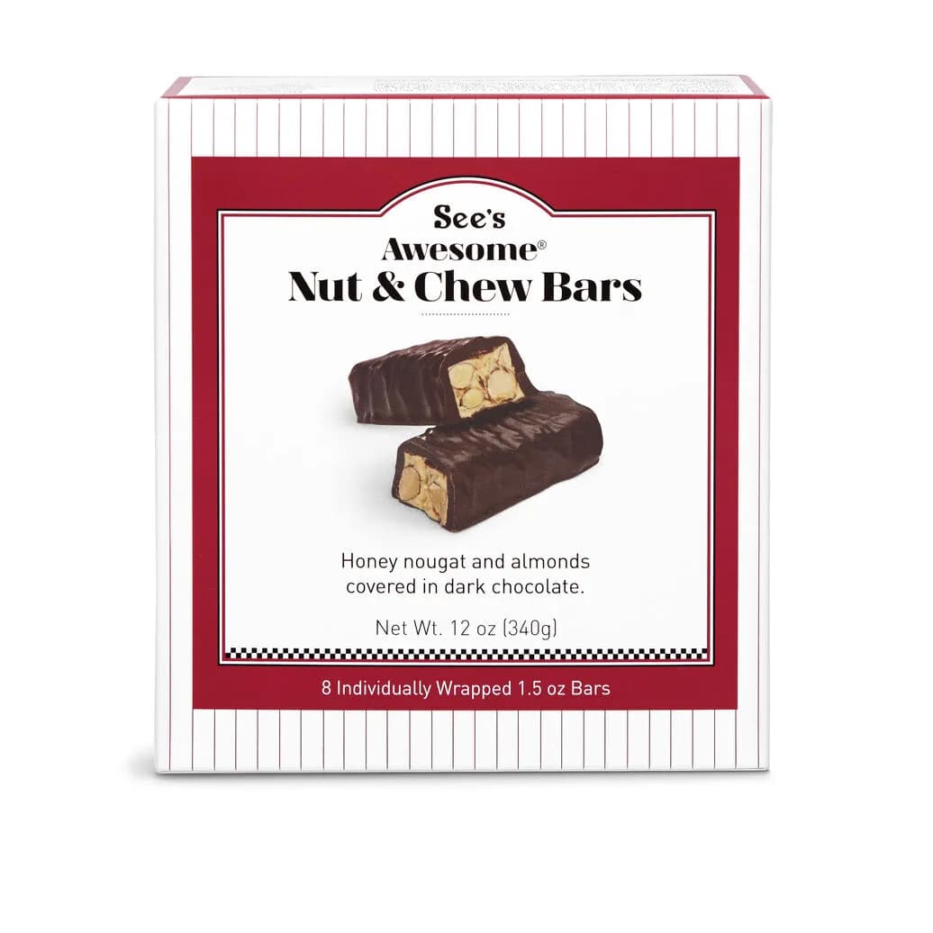 See's Candies Awesome Nut & Chew Bars