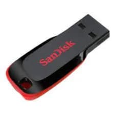 Sandisk Cruzer Blade USB Flash Drive 64GB