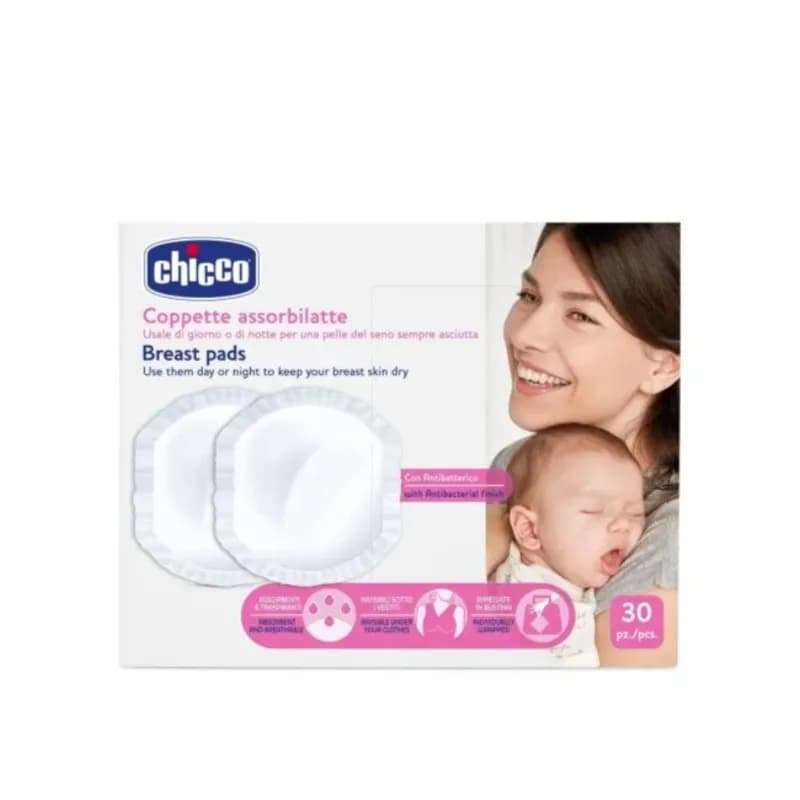 Chicco Breast Pads Box - 30 Pieces