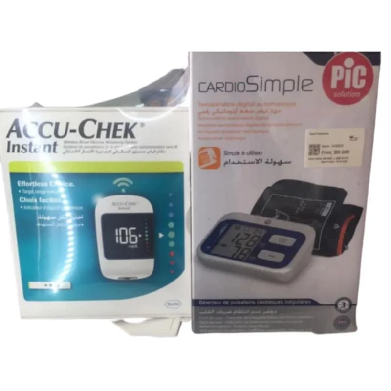 Accu-Chek Instant Offer Kit + Pic Cardio Blood Pressure