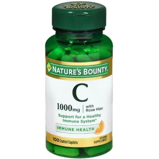 Natures Bounty Vitamin C1000mg Capsules 100`s