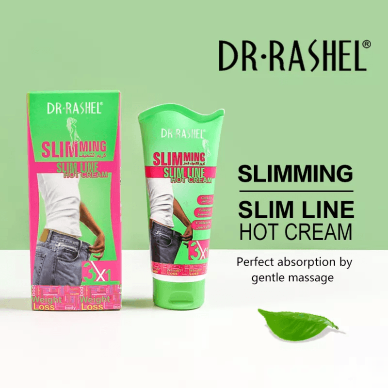 Dr. Rashel Slimming Slim Line Hot Cream  Green Tea, Collagen & Ginger Formula