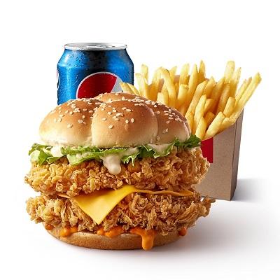 Mighty Zinger Combo - Medium