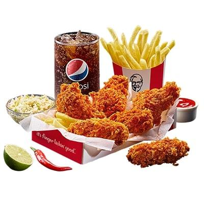 Wings Meal - Medium