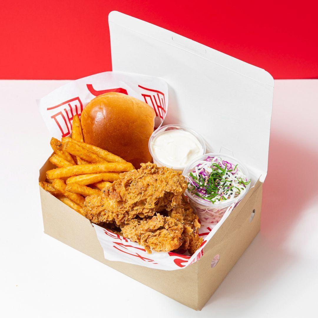 Single Japang Box - Crispy Fried Chicken Strips